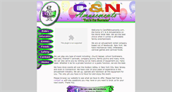 Desktop Screenshot of candnamusements.com